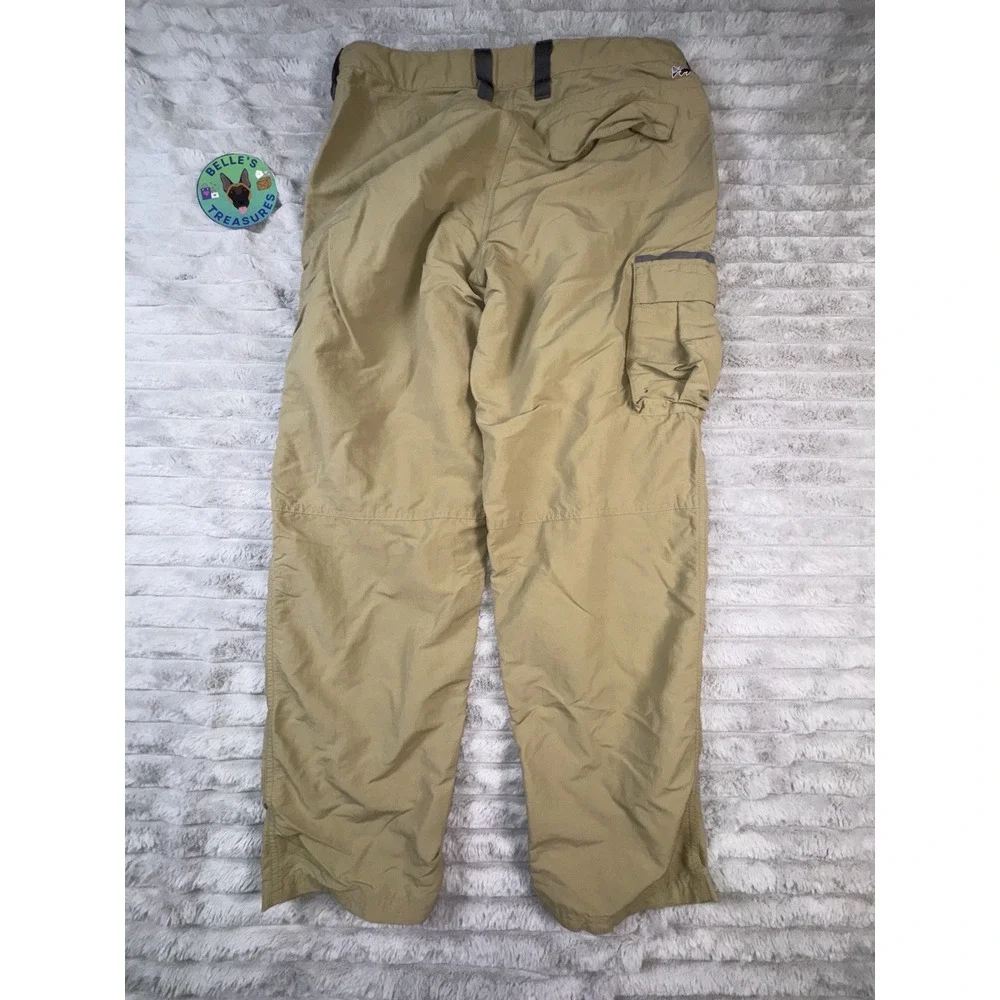 Patagonia Men XL GI III Zip Off Pants Shorts Retro Khaki Convertible 36x31 Cargo